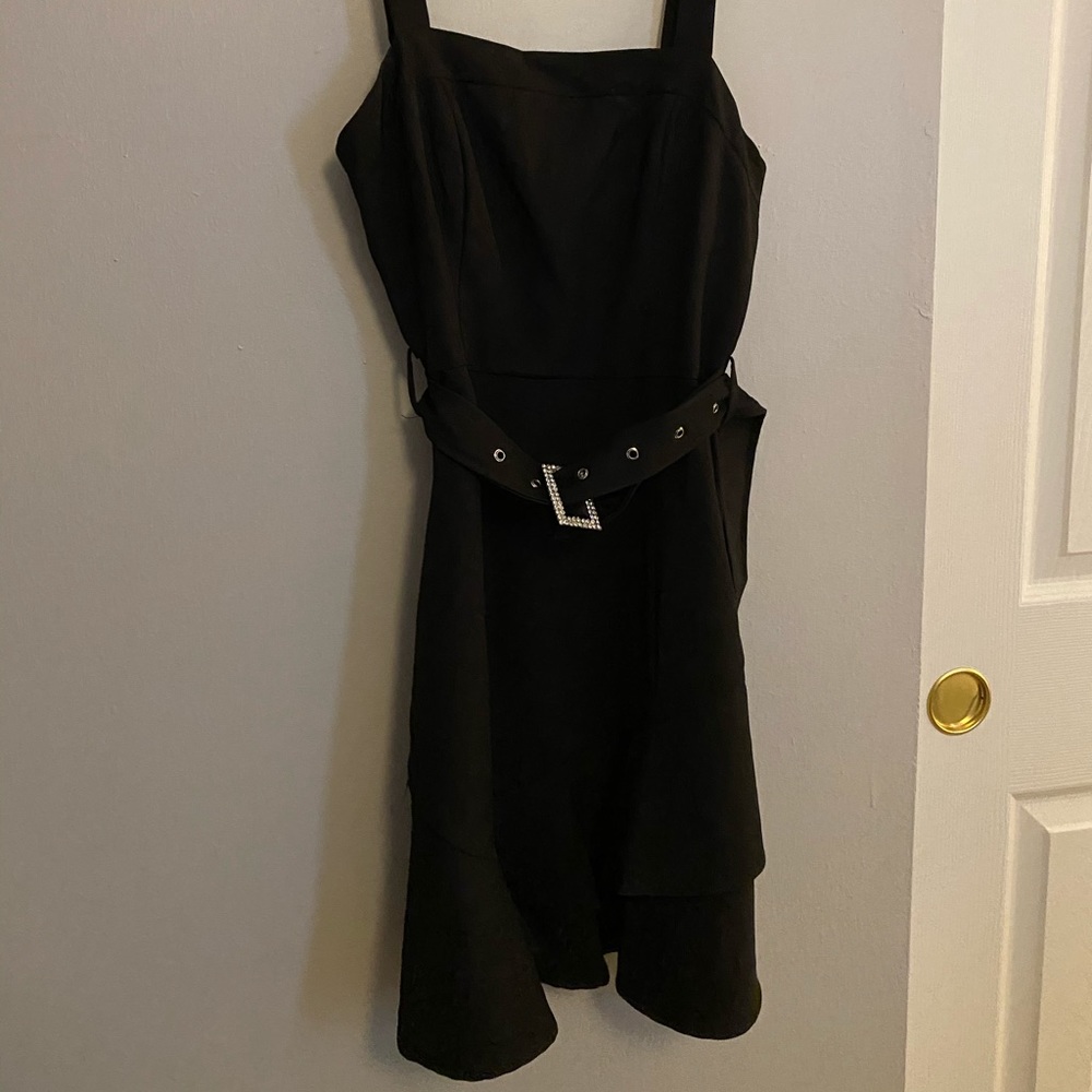Mini black dress